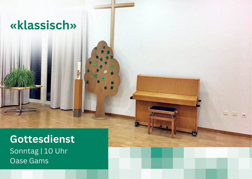 Gottesdienst in der Oase